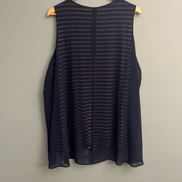 Susan Graver Flowy Tank Top - Picture 2 of 5